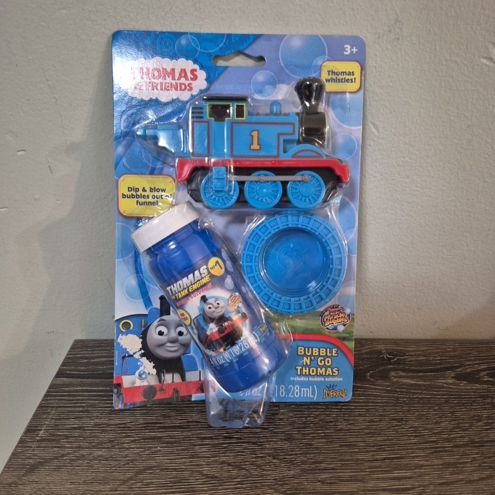 Thomas & Friends Dip & Blow Bubbles Out Of Funnel Imperial 2012 Rare